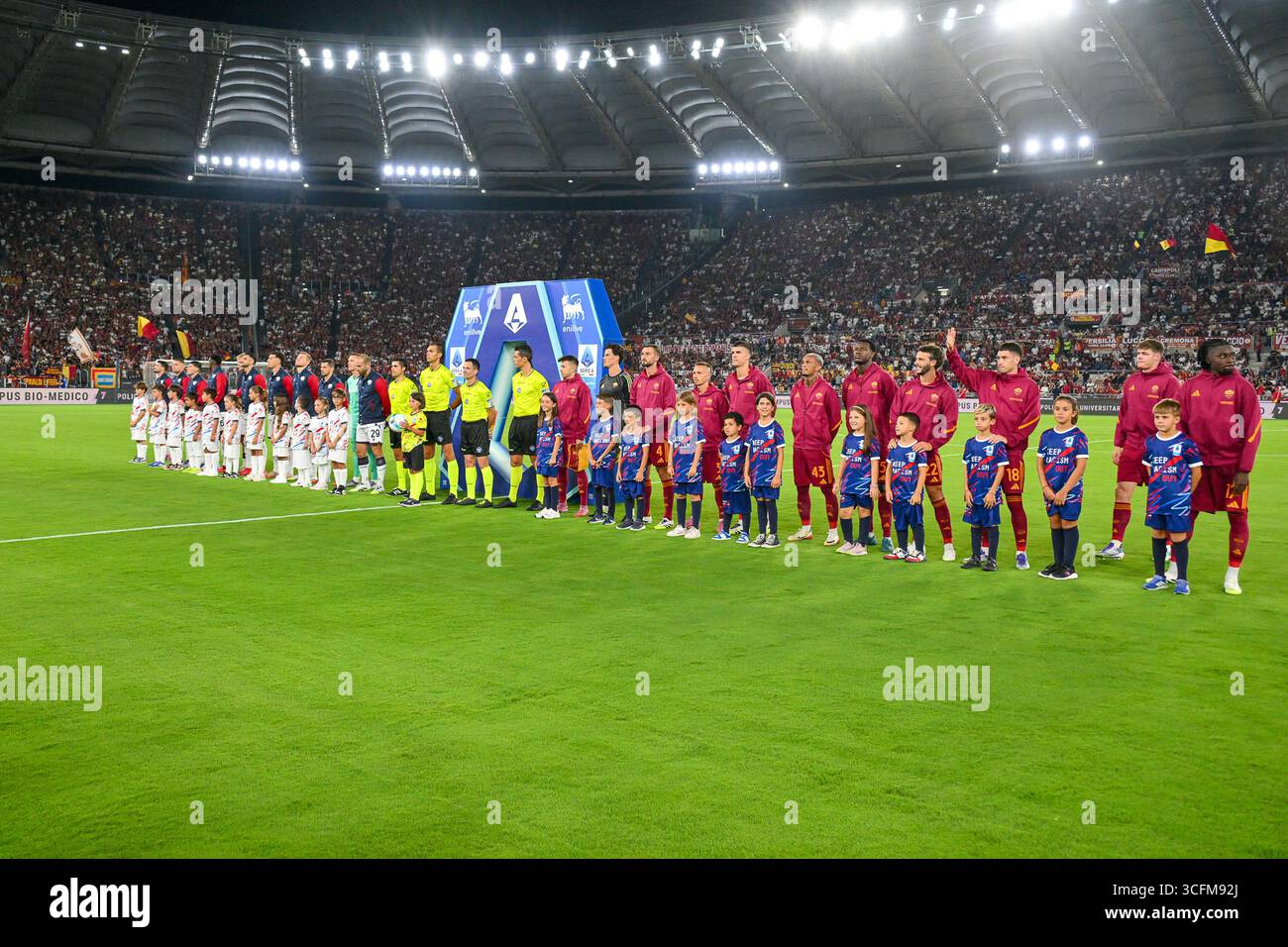 Stadio Olimpico, Rome, Italy. 23rd Aug, 2025. Serie A Football; Roma ...