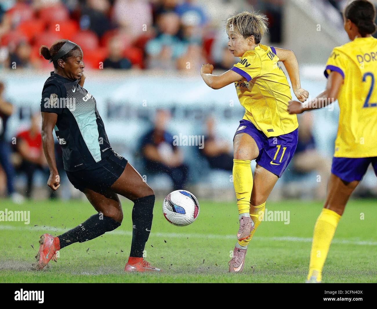 Mandy Freeman August 23, 2025: During the game, Gotham FC defender Mandy Freeman (22 ...