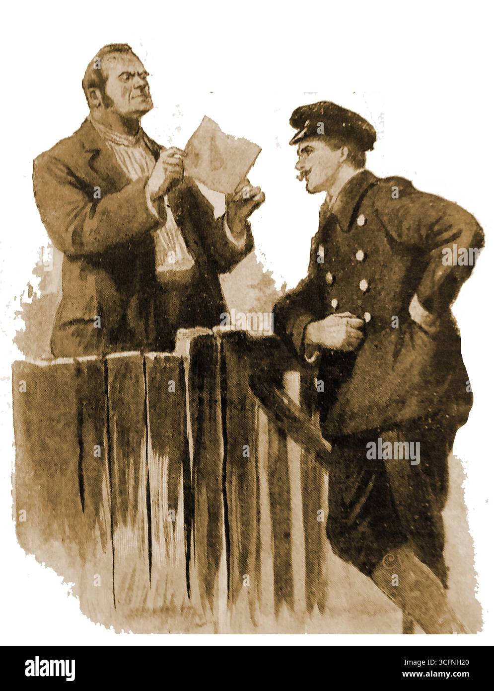 米国1900年初期郵便局員手紙バック Early 1900s mail delivery hi-res stock photography and images - Alamy