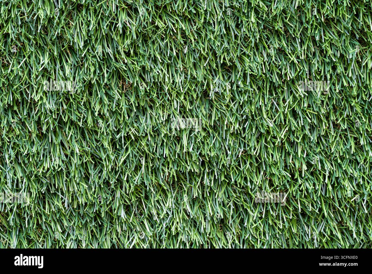 Artificial green grass using for background or texture, close up Stock Photo