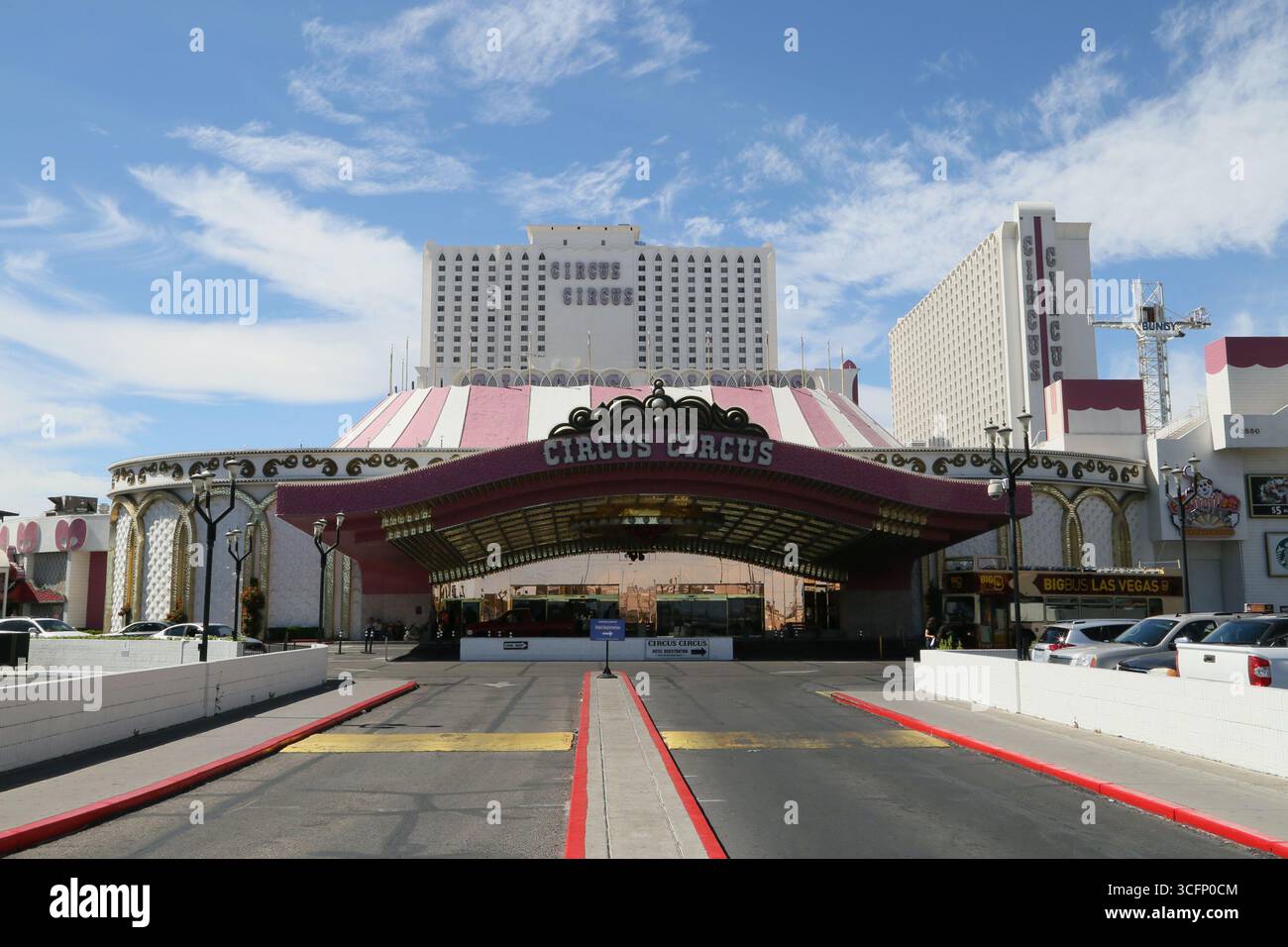 Circus Circus Hotel and Casino in Las Vegas, Nevada, USA Stock Photo