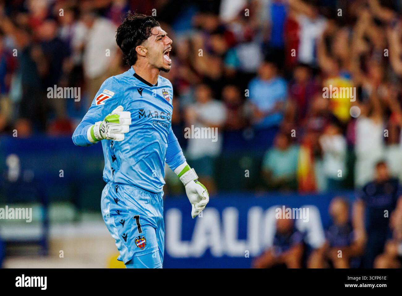 Pablo Cunat Campos UD Levante Seen During The LaLiga EA SPORTS Game Pablo Cunat Campos UD Levante Seen During The LaLiga EA SPORTS Game