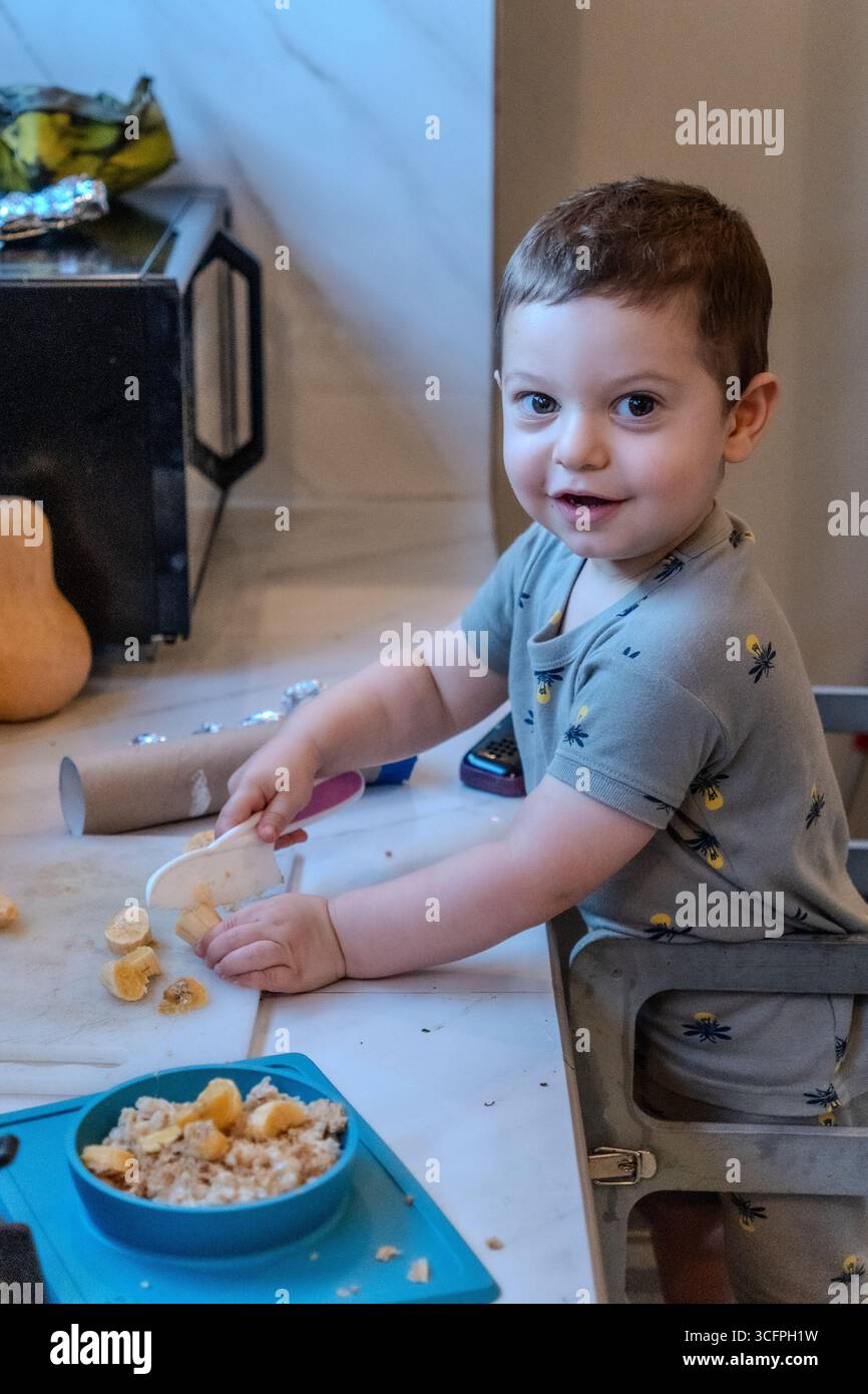 adorable male dottler Stock Photo