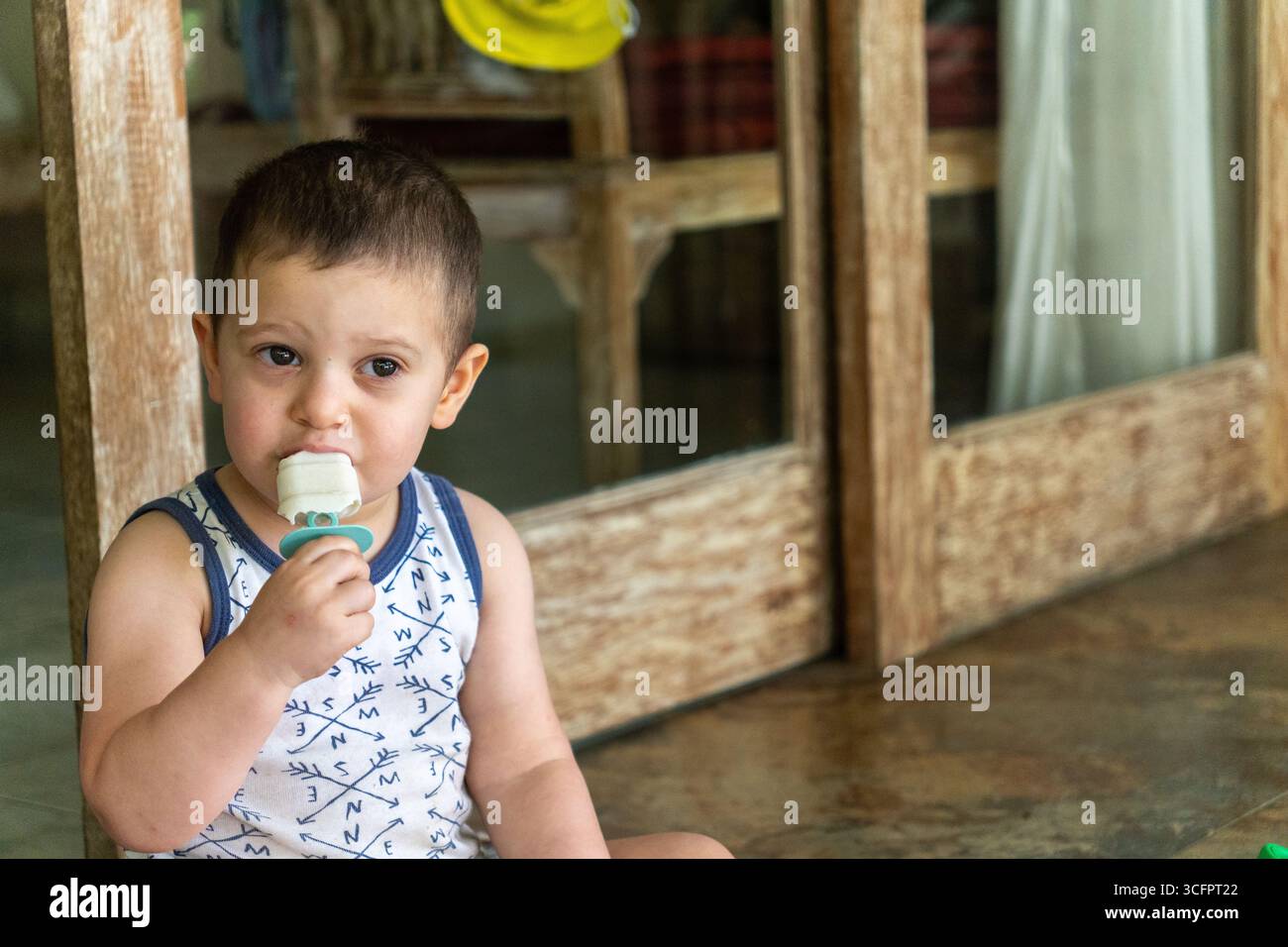 adorable male dottler Stock Photo