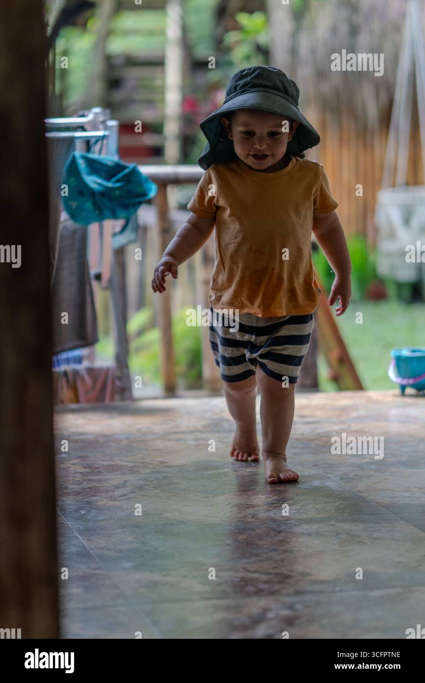 adorable male dottler Stock Photo