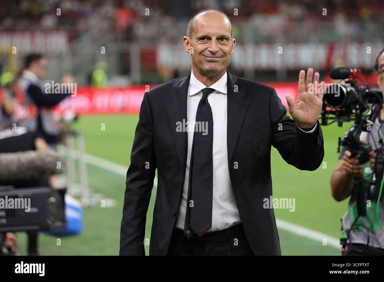 8/23/2025 Italy, Milan, 2025 08 23: Max Allegri (AC Milan manager ...