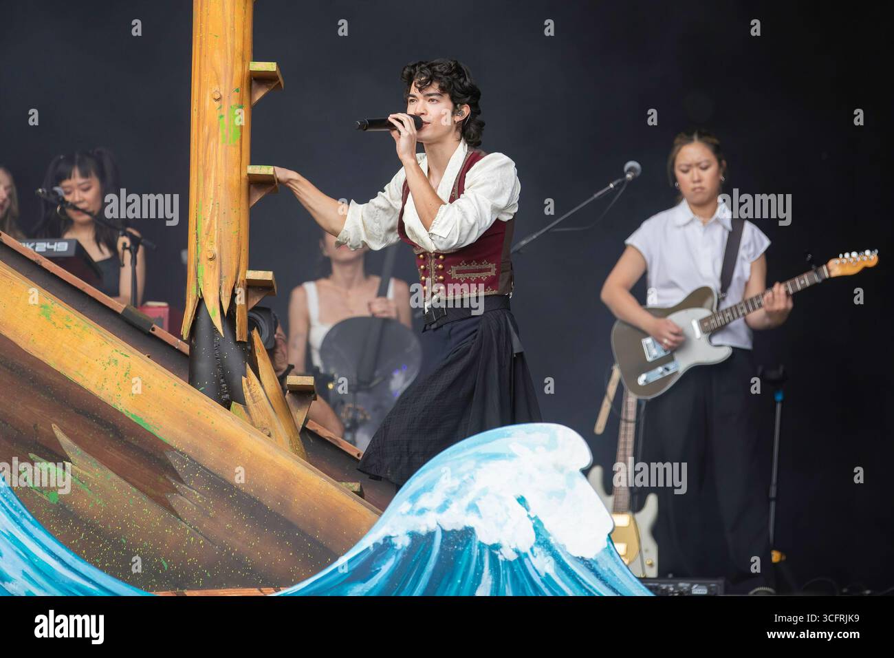 Leeds, England, 24th August, 2025. Conan Gray playing the Main Stage at ...