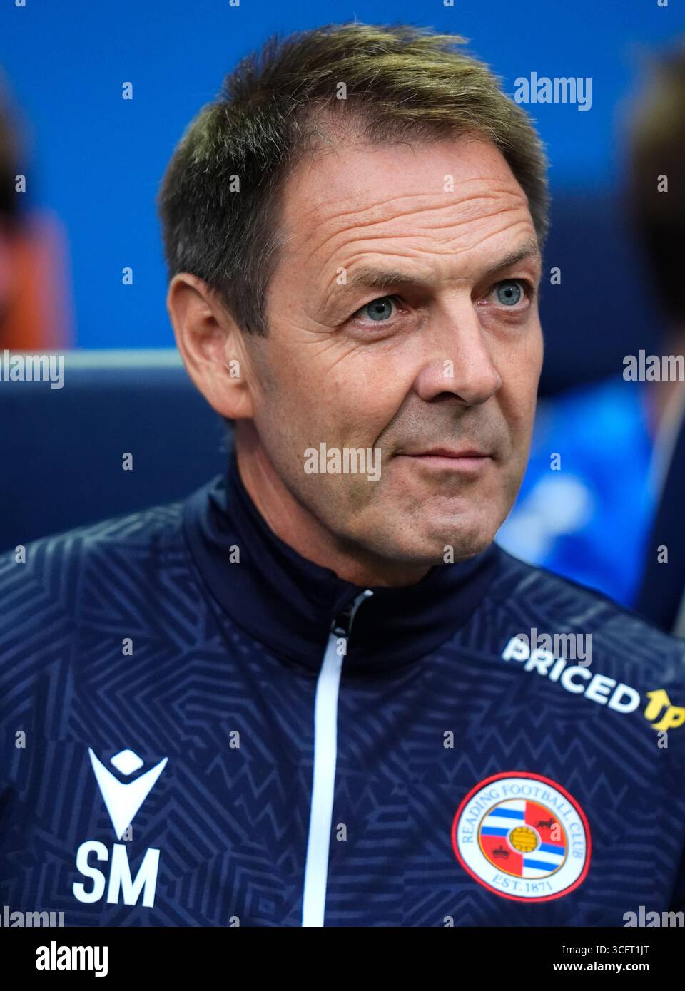 Reading Assistant Manager Reading assistant manager Scott Marshall during the Sky Bet League One ...
