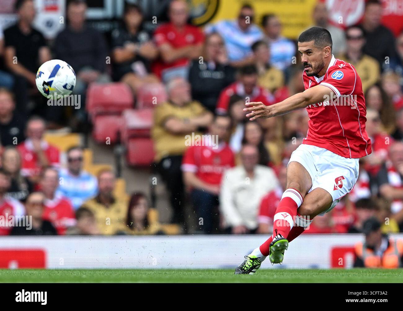 Wrexham's Conor Coady during the Sky Bet Championship match at SToK Cae ...