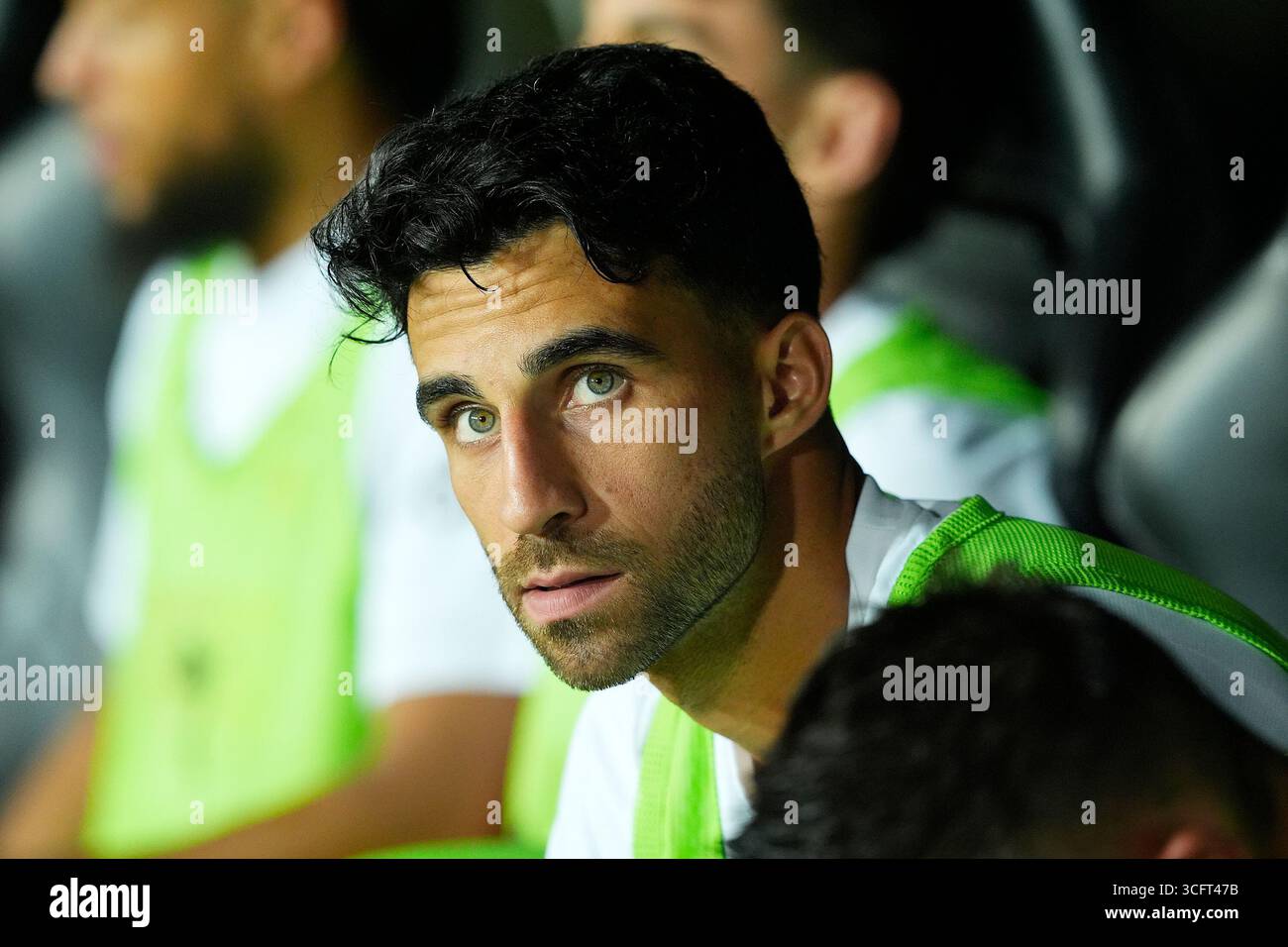 Valencia CF's Eray Comert during La Liga match. August 16,2025. (Photo ...