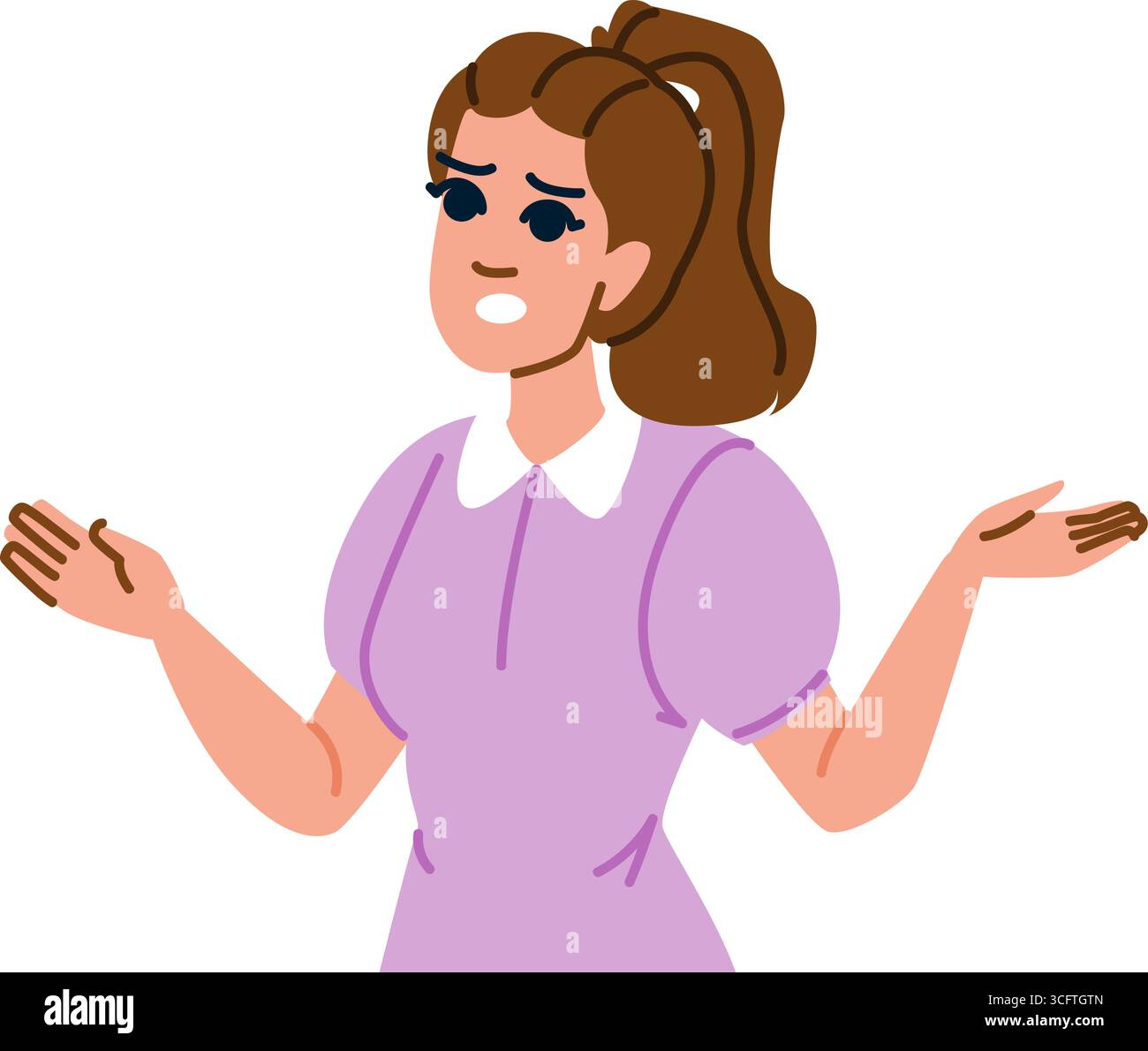 Shoulders doubt Cut Out Stock Images & Pictures - Alamy