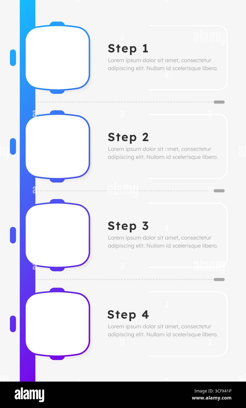 Finance organization infographic template Stock Vector