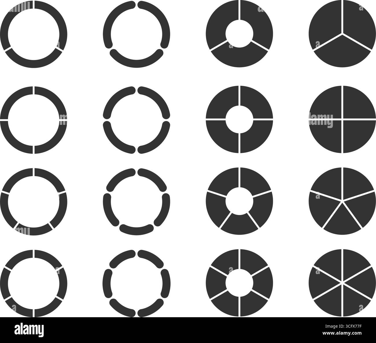 5 part infographic wheel Black and White Stock Photos & Images - Alamy
