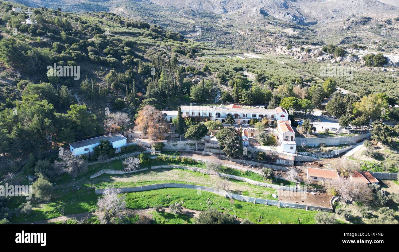 VIllage of Asites in Crete Heraklion - Stock Image
