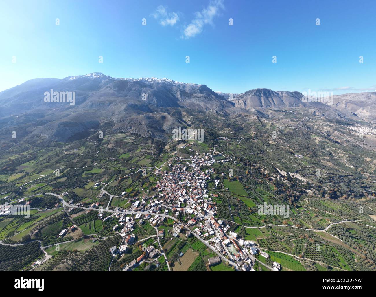 VIllage of Asites in Crete Heraklion - Stock Image