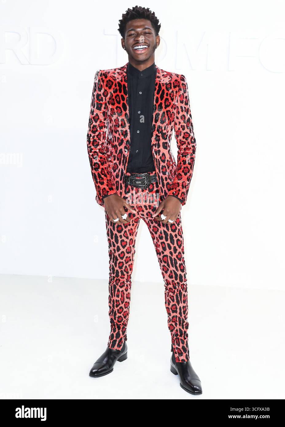 (FILE) Lil Nas X arrested for battery of a police officer, hospitalized ...