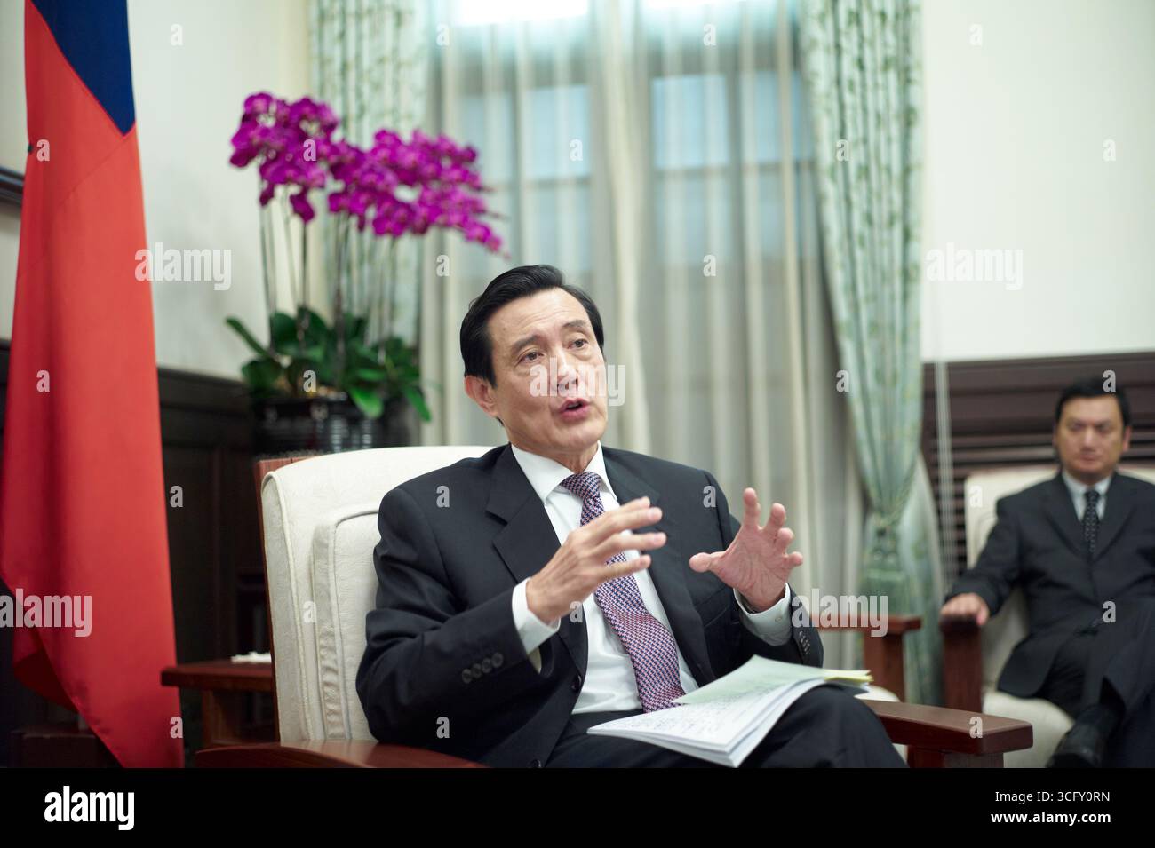 Taiwanese President Stock Photo