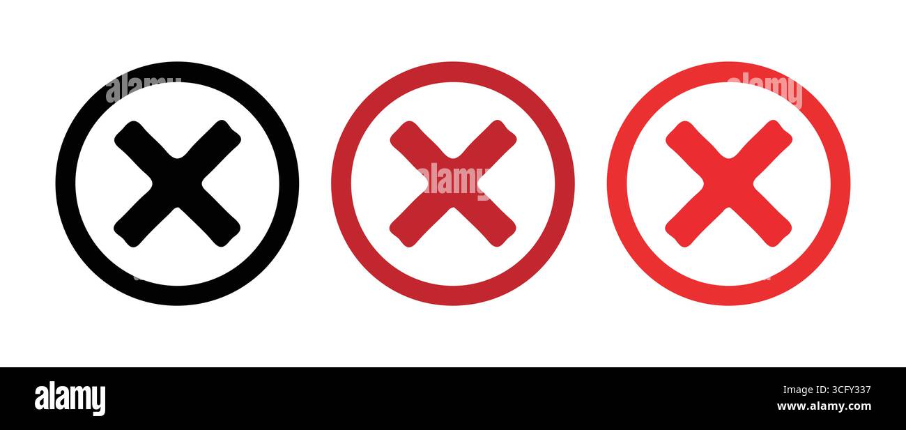 Modern Checkmark Icons for Digital Checklists Stock Vector
