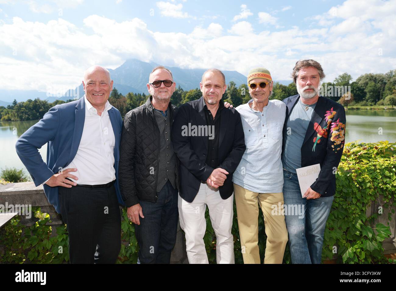 (from left) Martin Weiss, Kevin Robert Frost, Gery Keszler, Jeremy