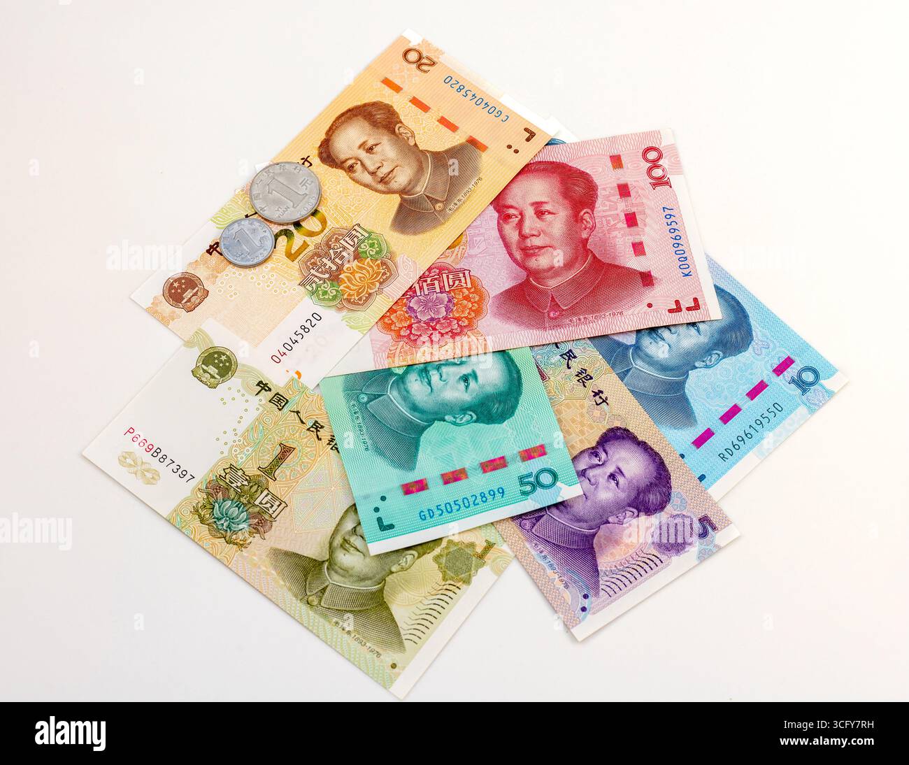 50 rmb banknote hi-res stock photography and images - Alamy