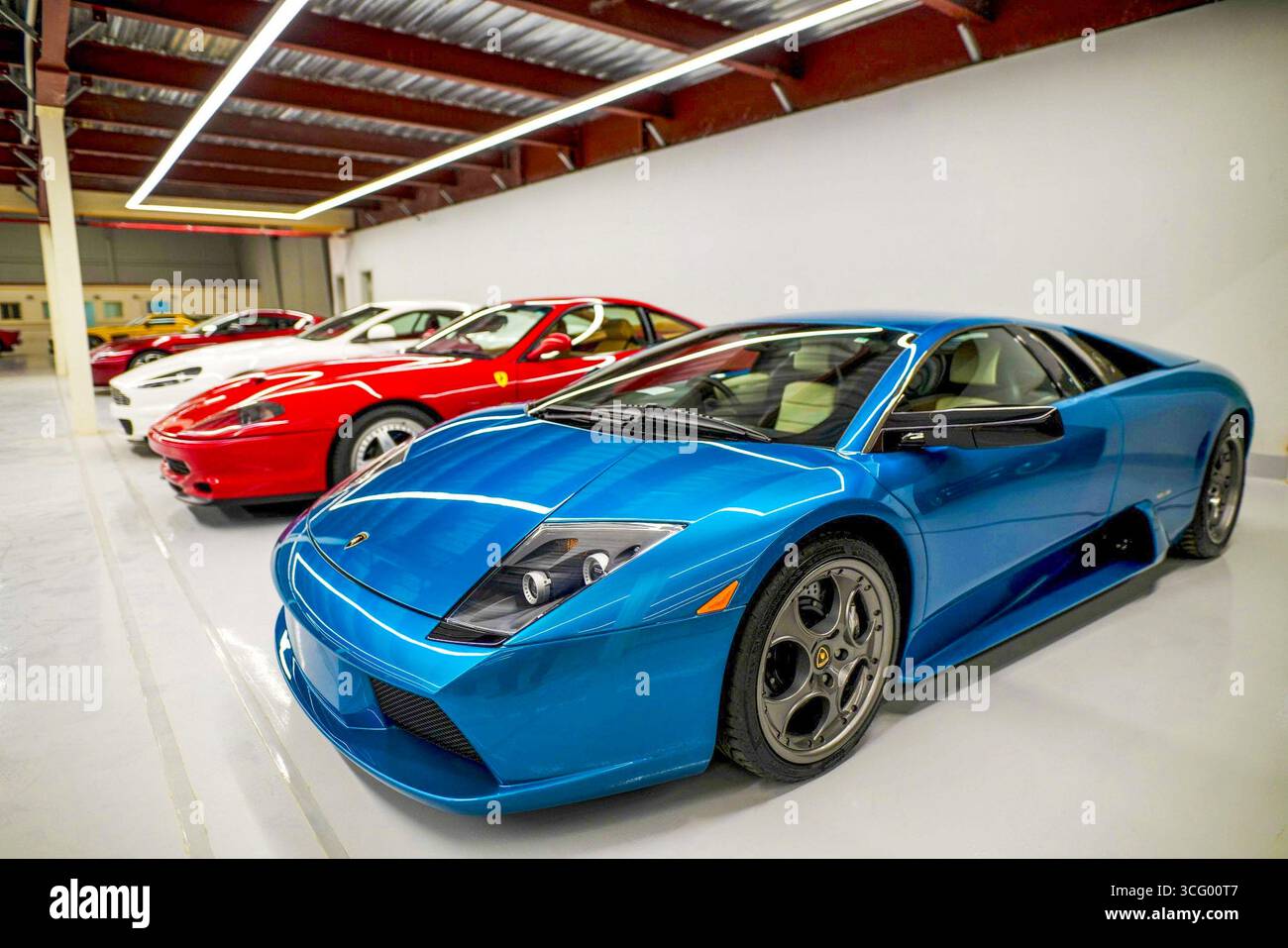 Vintage cars displayed at a classic automobile show in Riyadh, Saudi ...