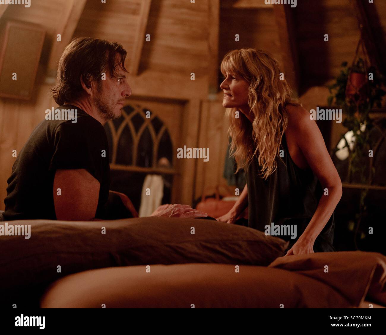 RELEASE DATE: December 19, 2025 TITLE: Is This Thing On STUDIO: Searchlight Pictures DIRECTOR: Bradley Cooper PLOT: As their marriage unravels, Alex faces middle age and divorce, seeking new purpose in the New York comedy scene while wife Tess confronts the sacrifices she made for their family-forcing them to navigate co-parenting and identity. STARRING: WILL ARNETT as Alex Novak, LAURA DERN. (Credit Image: © Searchlight Pictures/Entertainment Pictures/ZUMAPRESS.com) EDITORIAL USAGE ONLY! Not for Commercial USAGE! Stock Photo