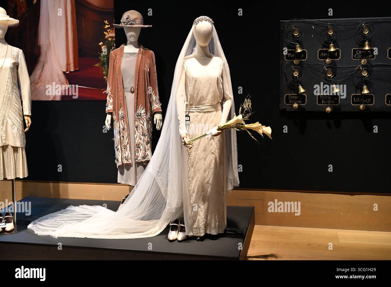 chinese dress ladies Lady Mary Crawley Downton Abbey styled Edwardian evening dress – MJcostume main image 1