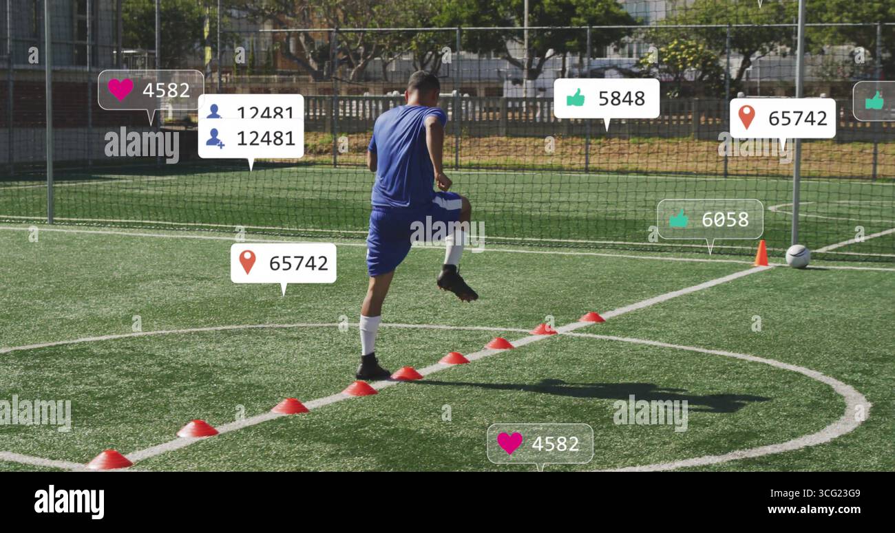 Ball and cones drill hi-res stock photography and images - Alamy