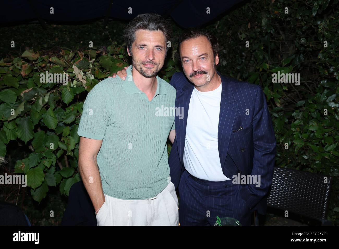 Exclusive - Raphael Personnaz and Patrick Mille attends Opening Diner ...