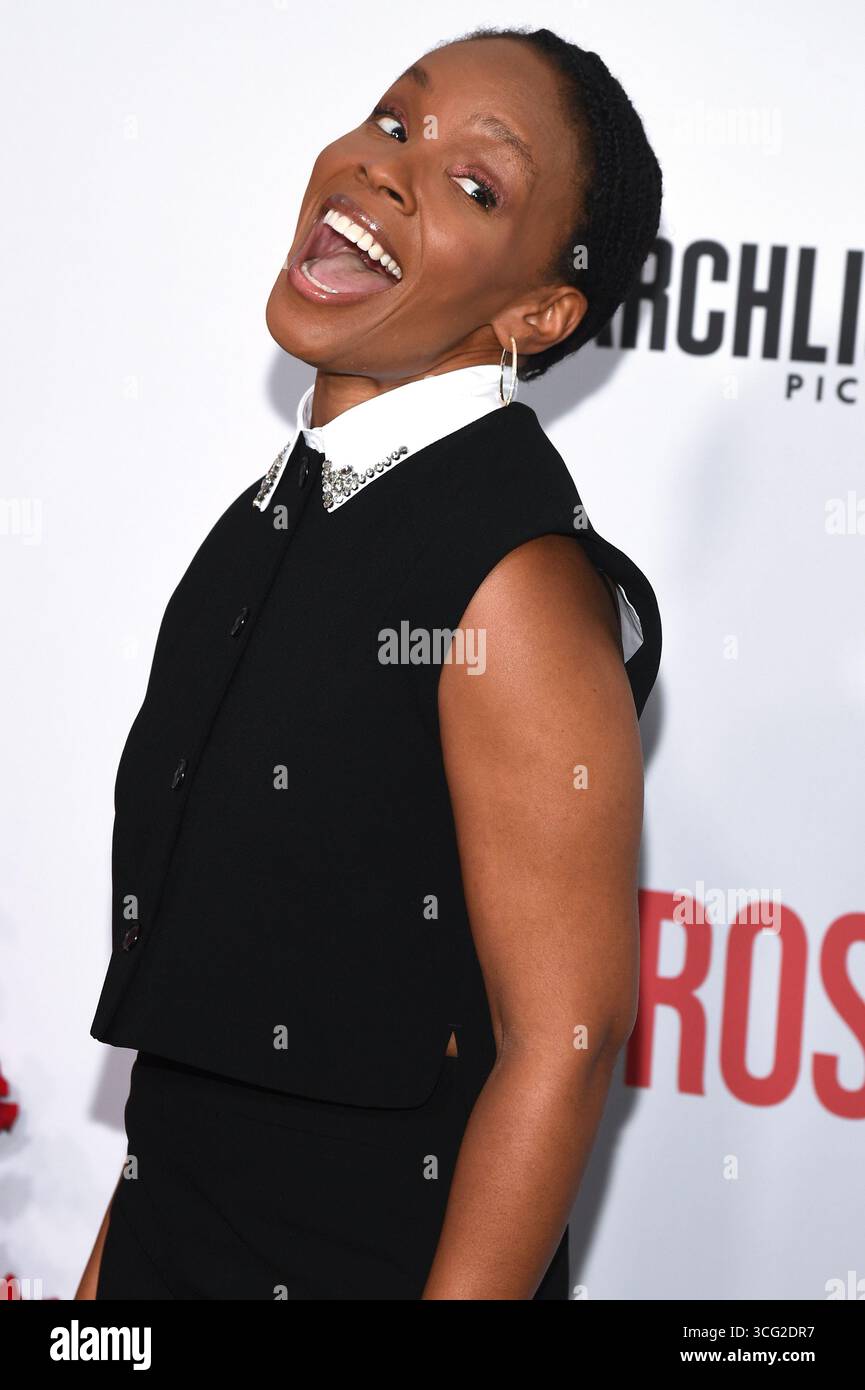 Amber Ruffin attends 'The Roses' New York premiere at Hudson Theatre ...