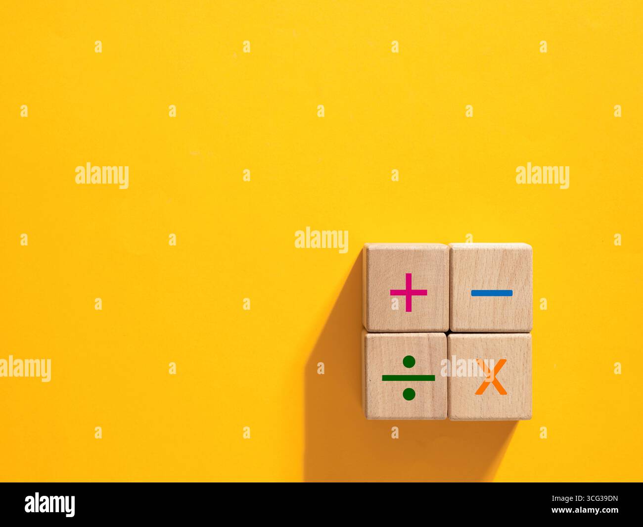 Add subtract multiply divide hi-res stock photography and images - Alamy