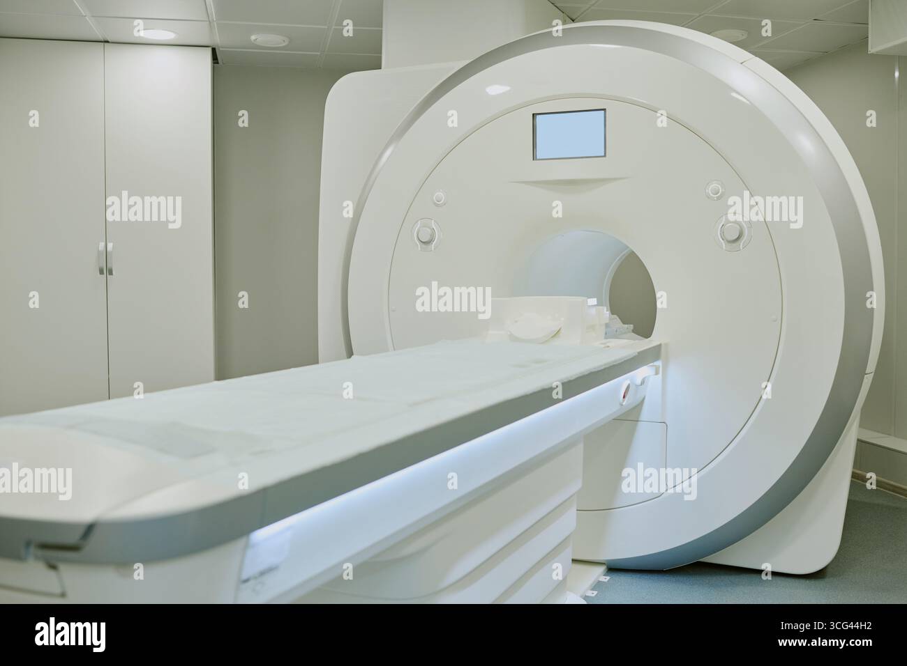 Modern Mri Scanner Machine in Hospital Diagnostic Room Awaiting Patient ...
