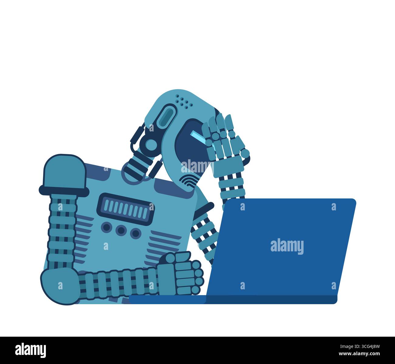 Processing study Stock Vector Images - Alamy