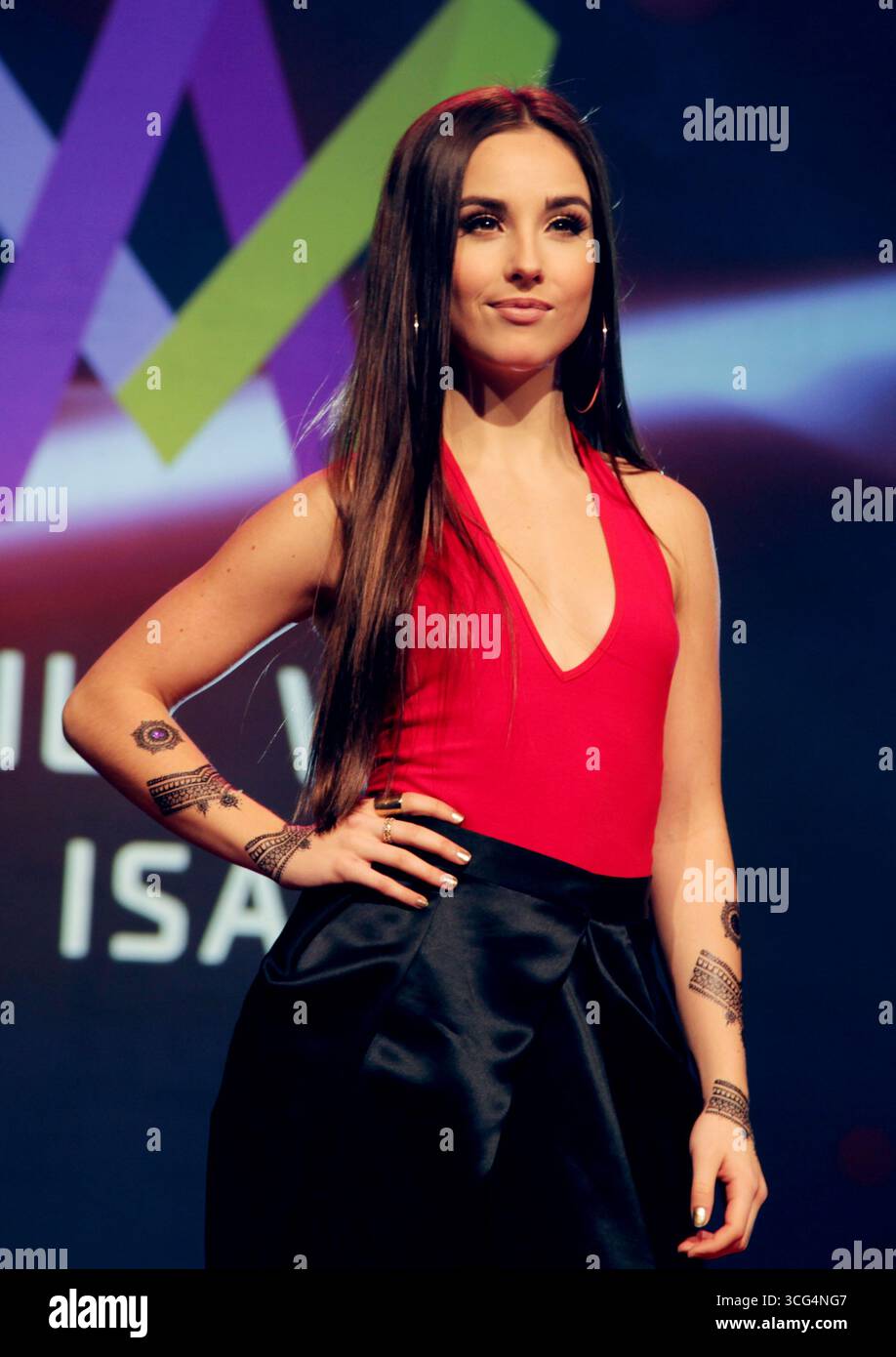 Isa Singer Melodifestivalen 2016 hi-res stock photography and images - Alamy