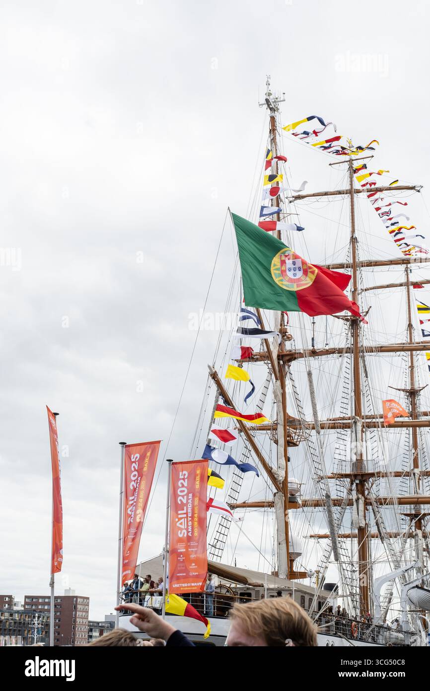 SAIL Amsterdam 2025, Amsterdam, the Netherlands Stock Photo
