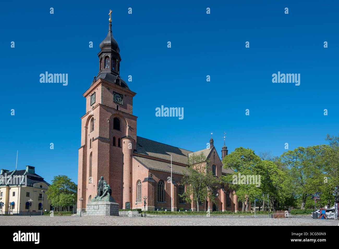 It is one of Sweden's most powerful Renaissance works Kristine Church in Falun. Stock Photo