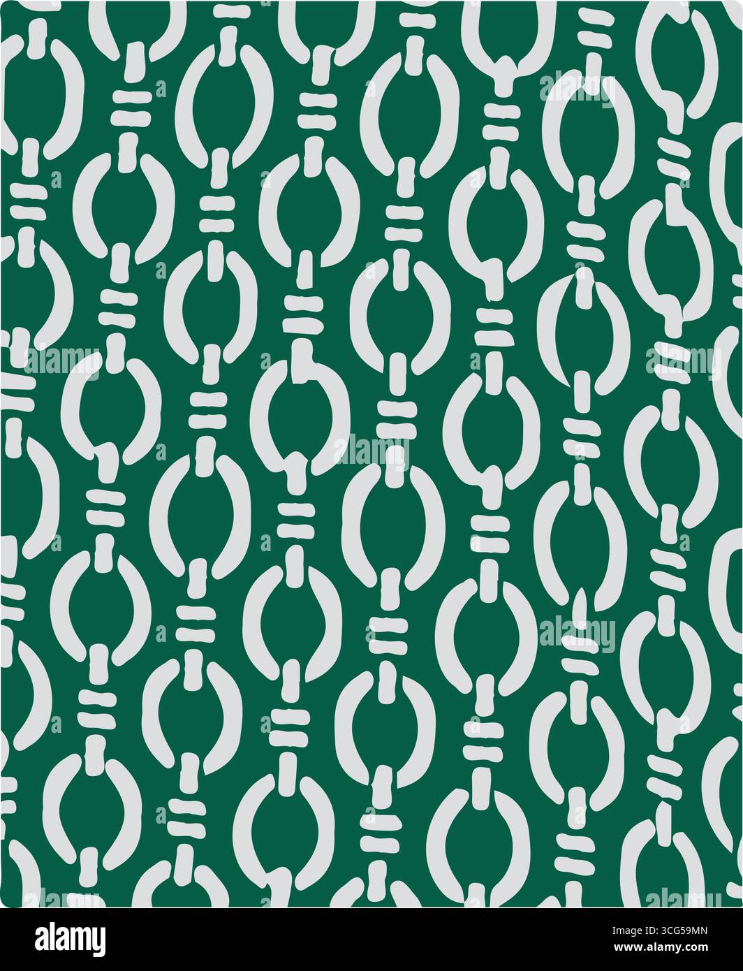 abstract chain vector pattern background, Chains on White Background Vector Seamless Pattern. Monochrome Marine Background. vector seamless pattern Stock Vector