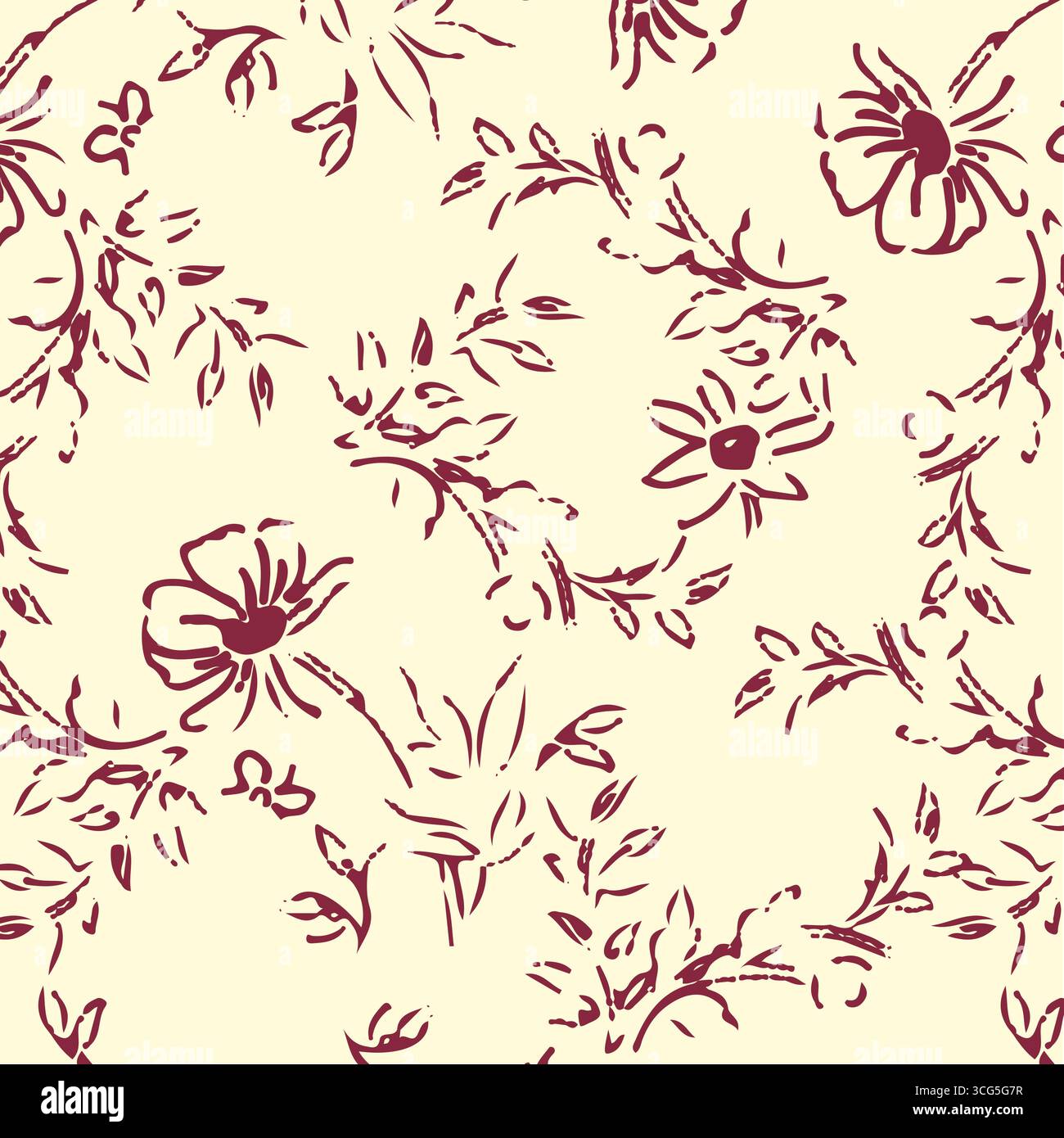 Cute small roses flower Stock Vector Images - Alamy