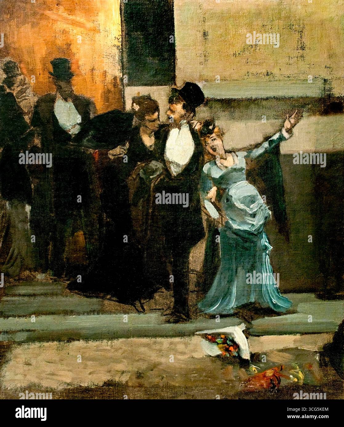 Charles hermans painting hi-res stock photography and images - Alamy