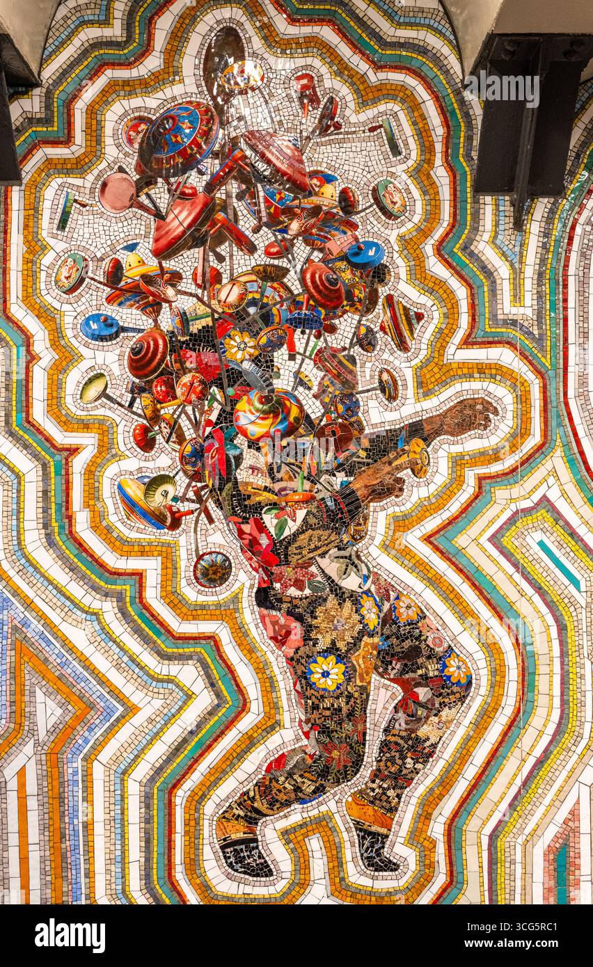 Nick Cave Each One, Every One, Equal All wall mosaic artwork in