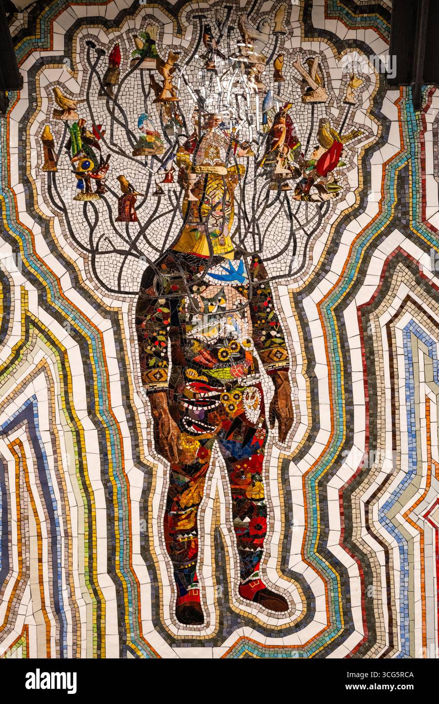 Nick Cave Each One, Every One, Equal All wall mosaic artwork in