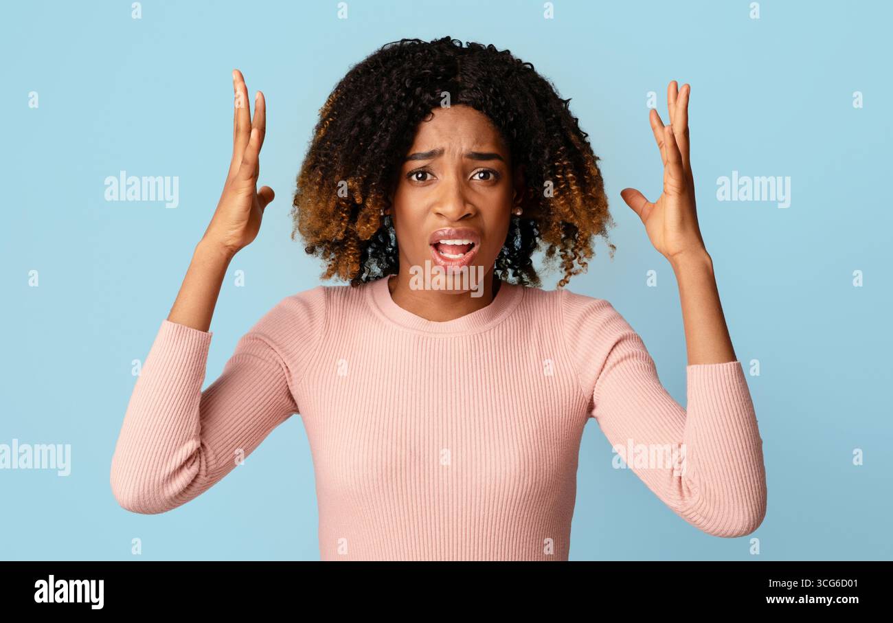 African american lady demonstrating hi-res stock photography and images ...