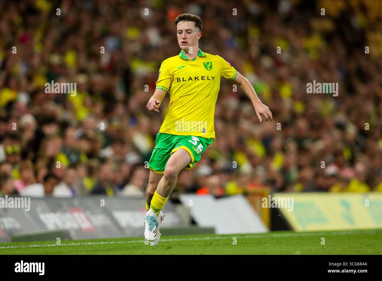 Kellen Fisher of Norwich City in action during the Carabao Cup match ...