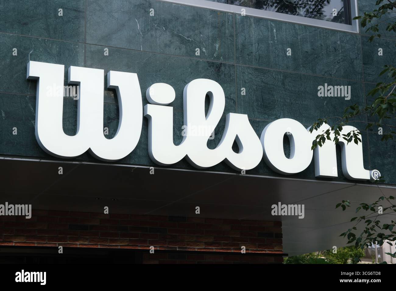 Wilson sporting goods hi-res stock photography and images - Alamy