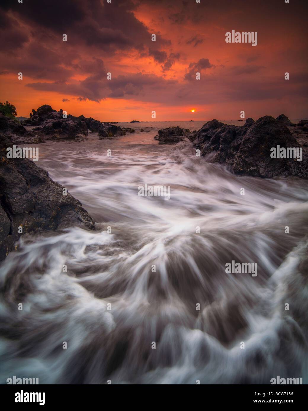The southern coast of West Java, Indonesia, is a treasure trove of ...