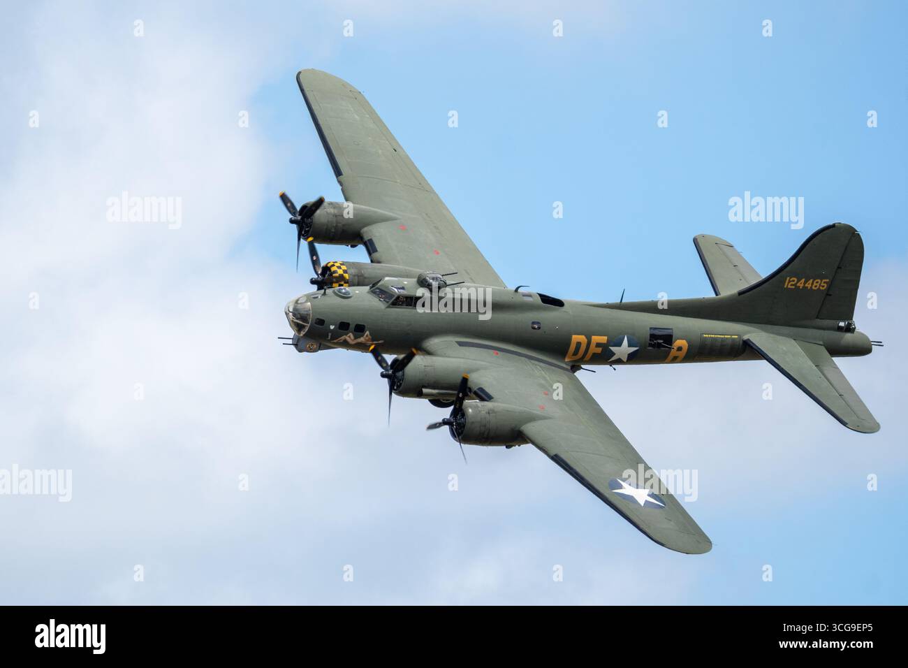 Headcorn Battle of Britain Airshow B17 Sally B Stock Photo - Alamy