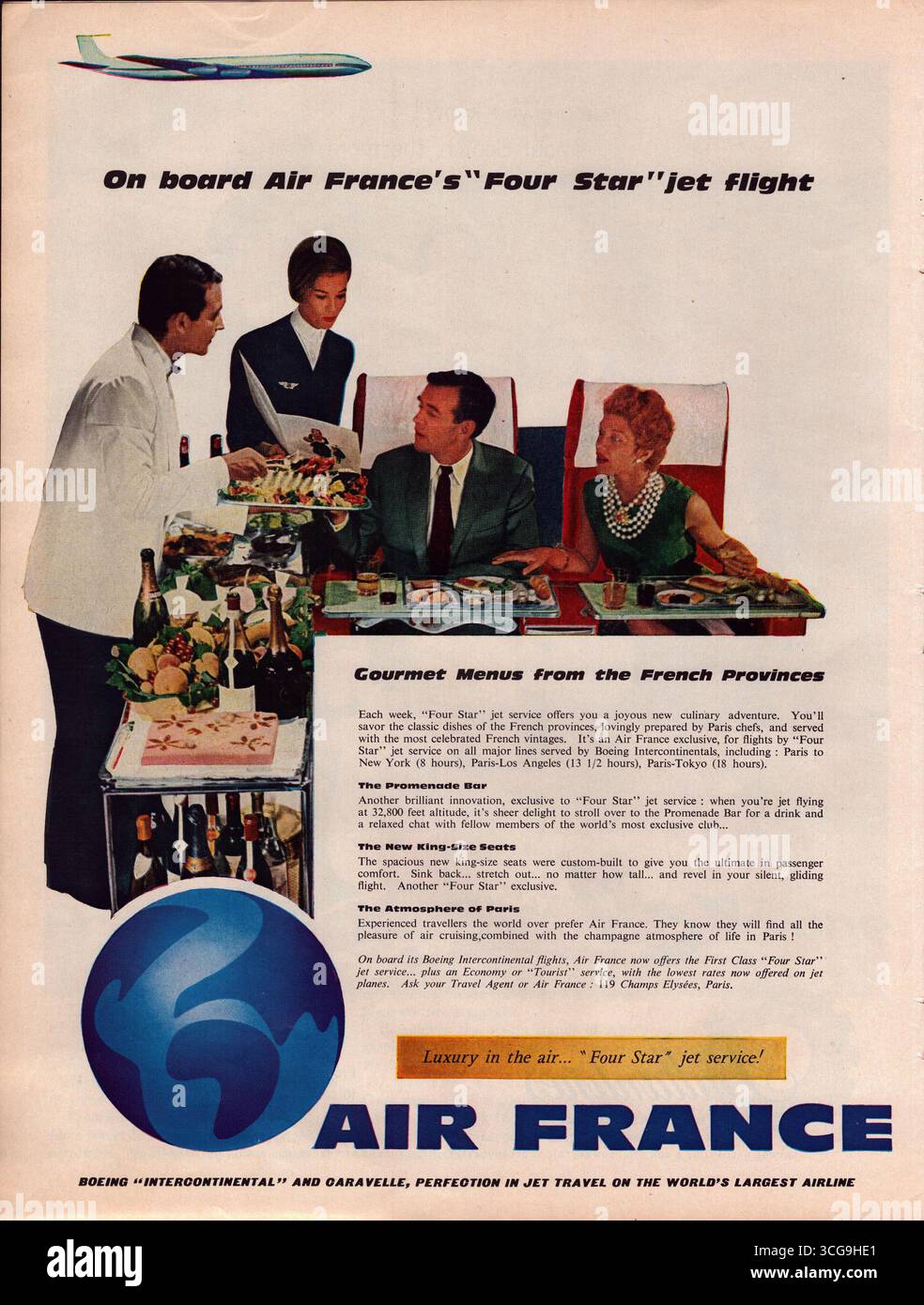 1960s air france hi-res stock photography and images - Alamy