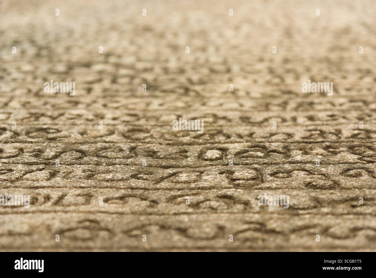 Galpotha Script Gal potha, King Nissankamala's Stone Book, Polonnaruwa, Sri Lanka Stock ...
