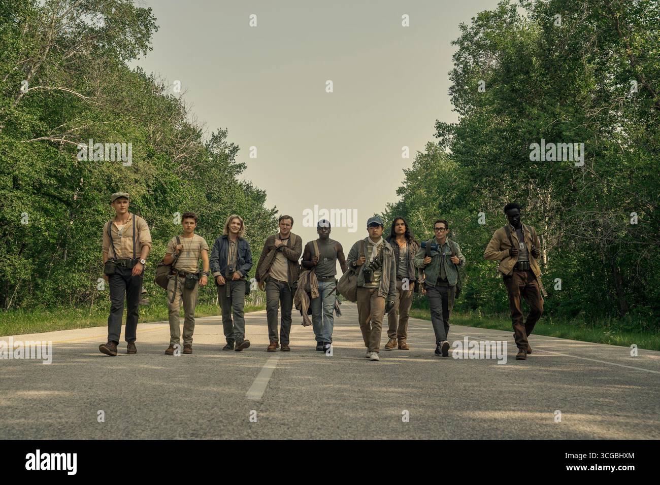 The Long Walk (2025)Garrett Wareing as Stebbins Roman Griffin Davis as Curley Charlie Plummer as Barkovitch Cooper Hoffman as Garraty David Jonsson as Stock Photo