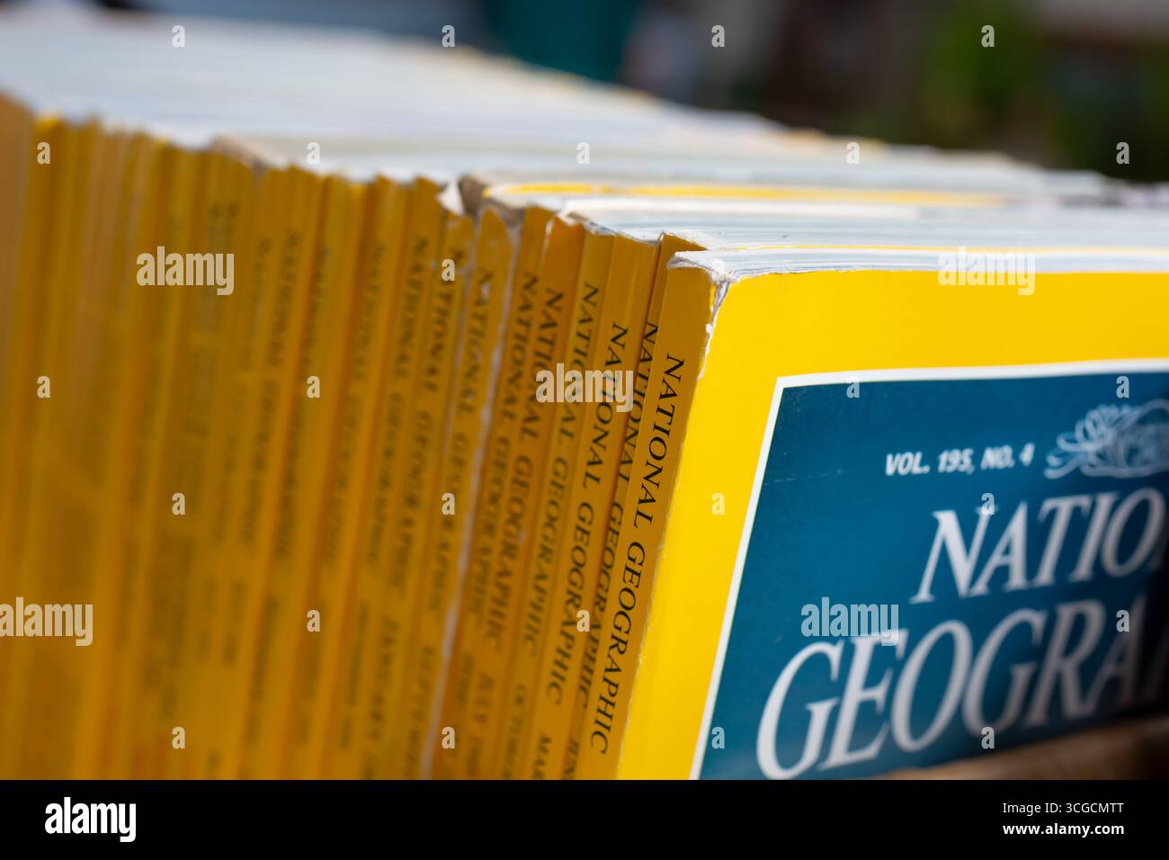 National Geographic magazine cover collection, 1993 Stock Photo